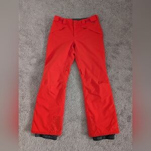 Eddie Bauer red snow pants